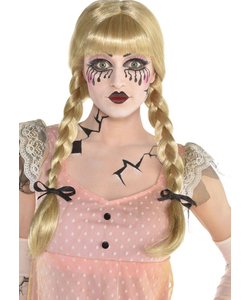 Creepy Doll Braided Wig