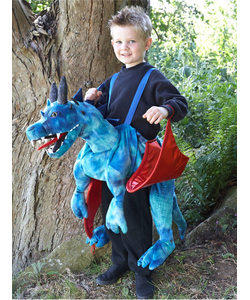 Ride On Dragon Costume - Kids