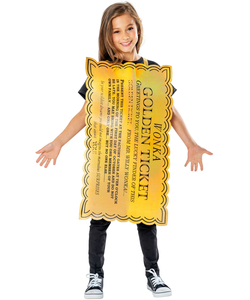 Golden Ticket Costume - Kids