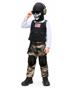 Tween Skeleton Soldier Costume
