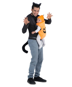 Cat And Pumpkin Baby Carrier Cover