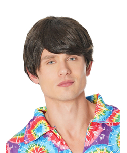 Male Wig 60's - Brown