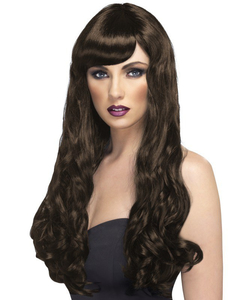 Long Brunette Wig