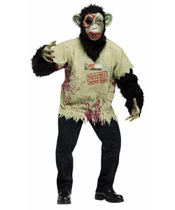 Zombie Chimp Costume