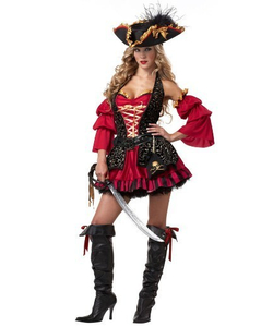 Spanish pirate costume