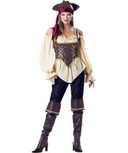 Rustic Pirate Lady Costume