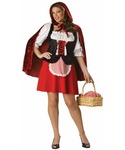 Deluxe Red Riding Hood - Plus Size