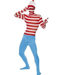 Where's Wally Second Skin Costume