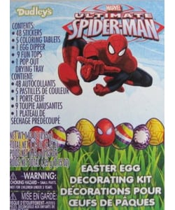 Spiderman Easter Egg Decorating