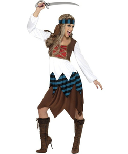 caribbean pirate lady costume