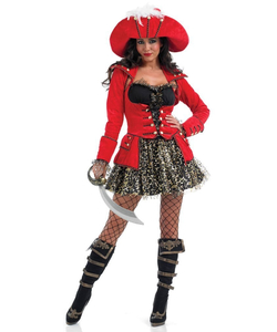 Glitzy Pirate Costume