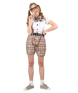 High School Nerd Costume - Ladies