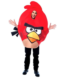 Red Angry Birds -Adult costume