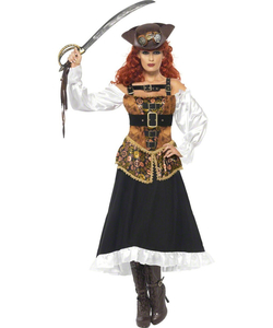 Steampunk Pirate Wench Costume