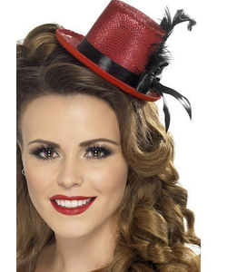 Red Mini Top Hat