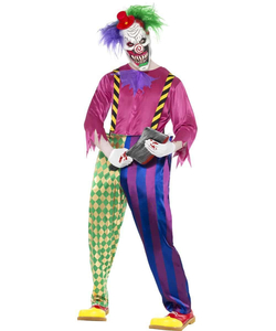 Kolorful Killer Clown Costume