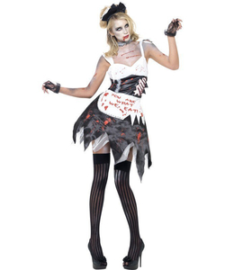 Zombie French Maid costume