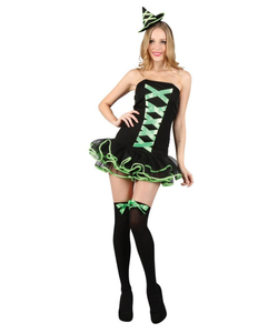 Bewitched Babe Costume - Green