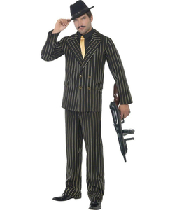 Gold Pinstripe Gangster