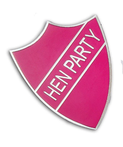 Hen Party School Badge