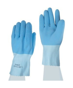 Latex Gloves - Blue