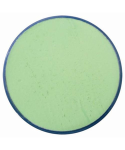 pale green facepaint