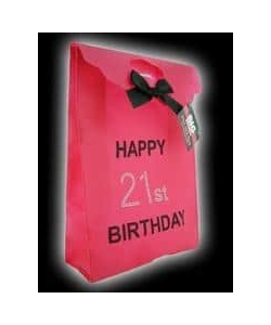 Happy 21st Birthday Gift Bag