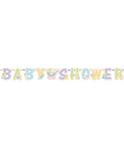 Baby Shower Letter Banner