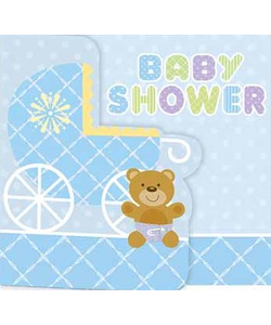 Baby Shower Invitations - 8 Pack