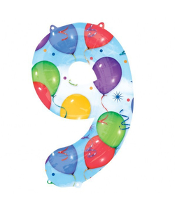 No9 Supershape Foil Balloon - 35"