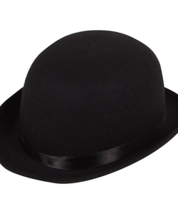 Black Bowler Hat