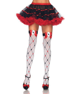 Card Suit Thigh Highs
