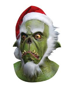 Green Santa Mask