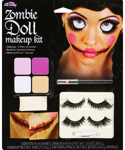 Zombie Doll Makeup Kit