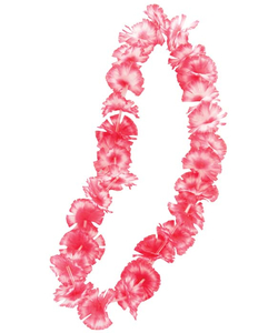 Pink/purple/ White Flower Lei
