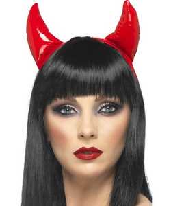 PVC Devil Horns - Red