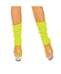 Neon Yellow Leg Warmers