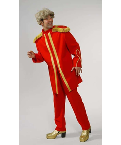 Deluxe Sgt. Pepper Costume - Red