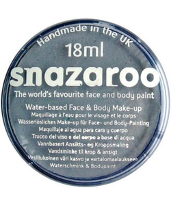 grey face paint