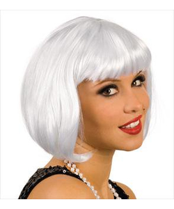 White Cabaret Wig