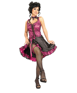 Can-Can Dancer Costume - Purple