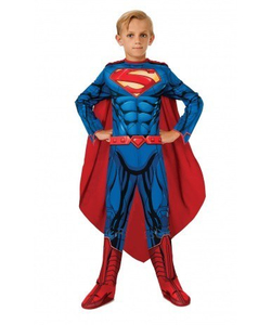 Kids Superman Muscle Chest Costume