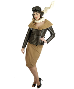 Aviator girl costume