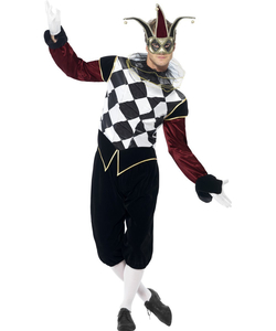 Gothic Venetian Harlequin Costume