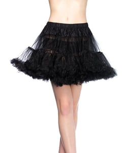 Black Deluxe Petticoat