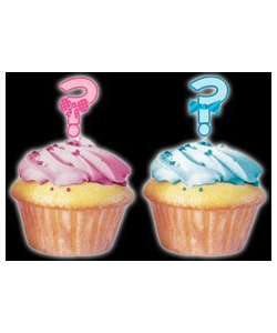 Baby Shower Cupcake Toppers - 12 Pack