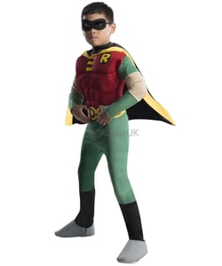 Deluxe Muscle Chest Robin Costume - Kids