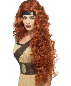 Medieval Warrior Queen Wig
