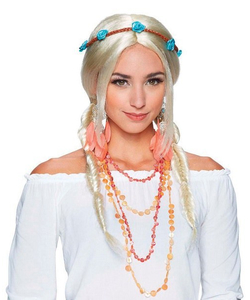 Boho Indie Braids Wig - Blonde