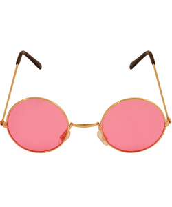 70's Circle Pink Glasses